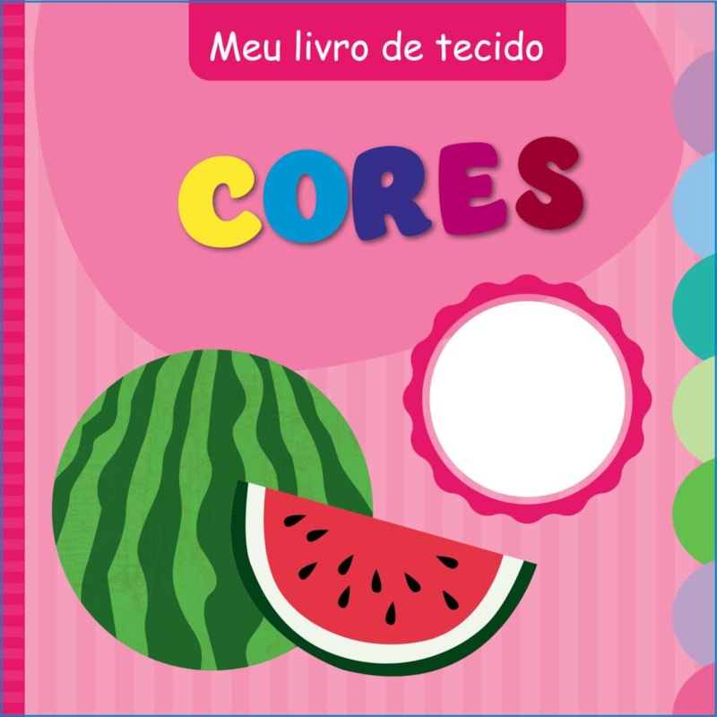 Meu livro de tecido - Cores