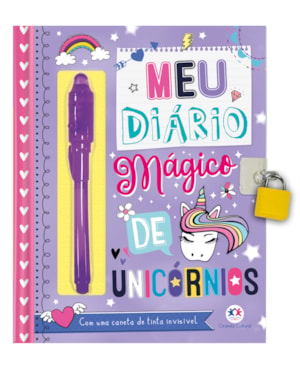 MEU LIVRO DIÁRIO MÁGICO DE UNICÓRNIOS