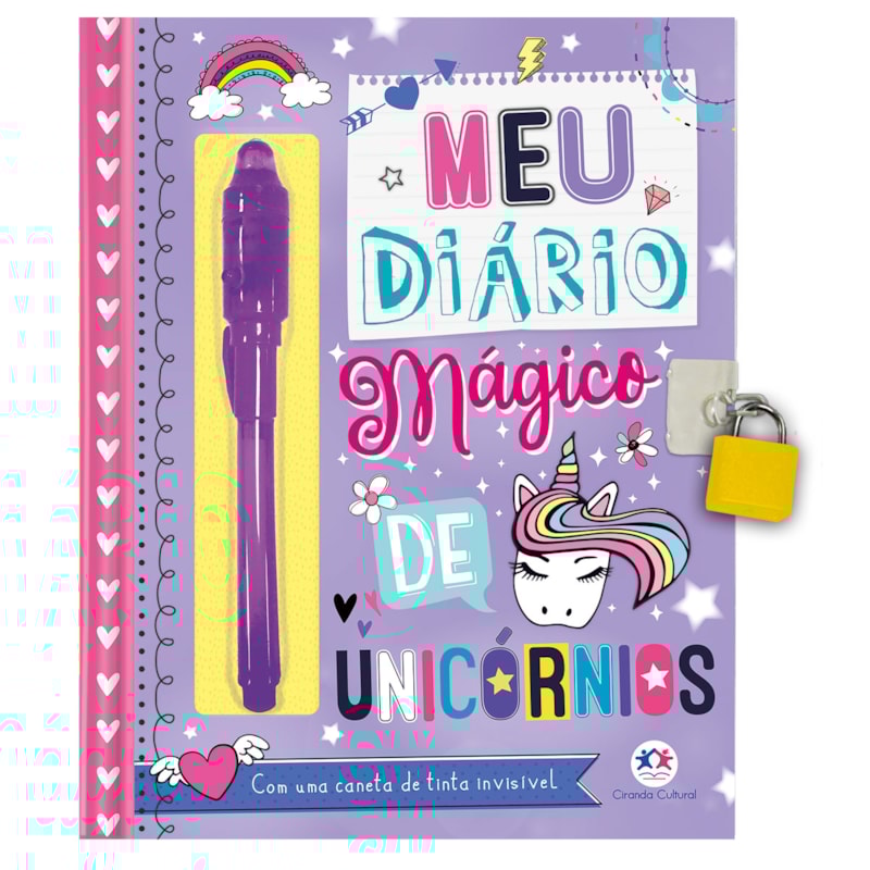 MEU LIVRO DIÁRIO MÁGICO DE UNICÓRNIOS