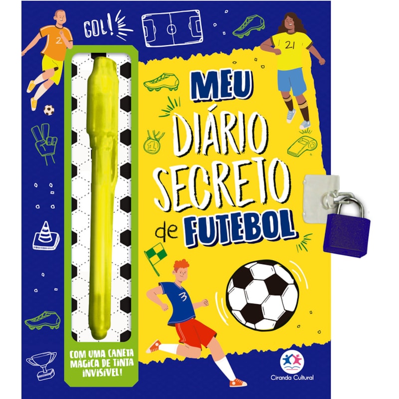 MEU LIVRO-DIÁRIO SECRETO DE FUTEBOL
