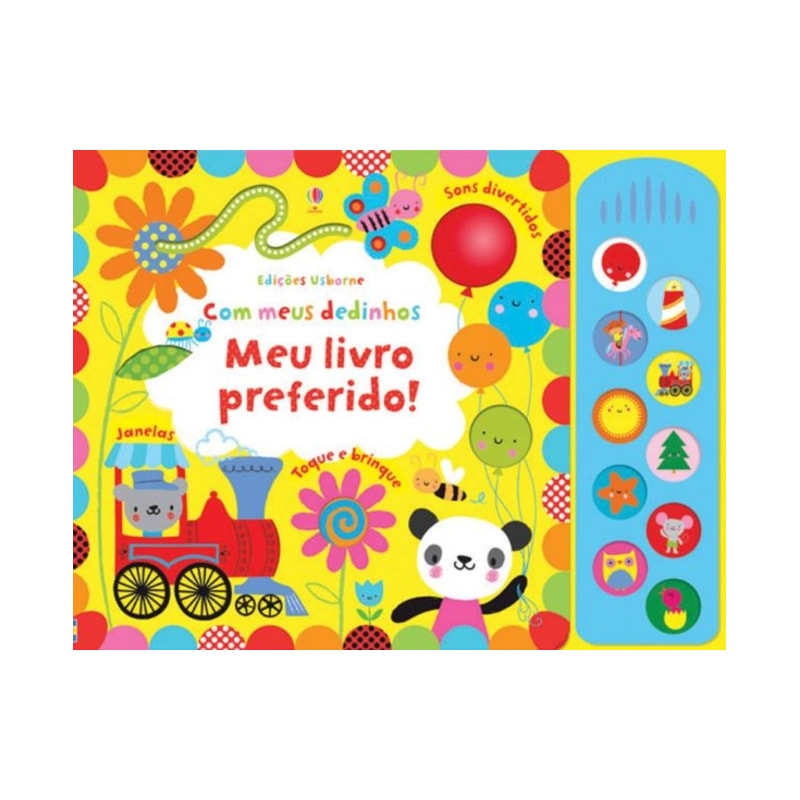 MEU LIVRO PREFERIDO!: COM MEUS DEDINHOS