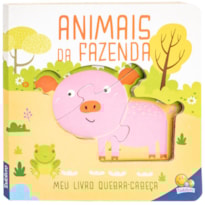 Meu Livro Quebra-cabeça: Animais da Fazenda