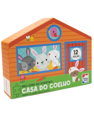 Meu Livro Quebra-cabeça Divertido: Casa do Coelho