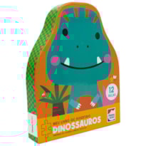 MEU LIVRO QUEBRA-CABEÇA DIVERTIDO: DINOSSAUROS
