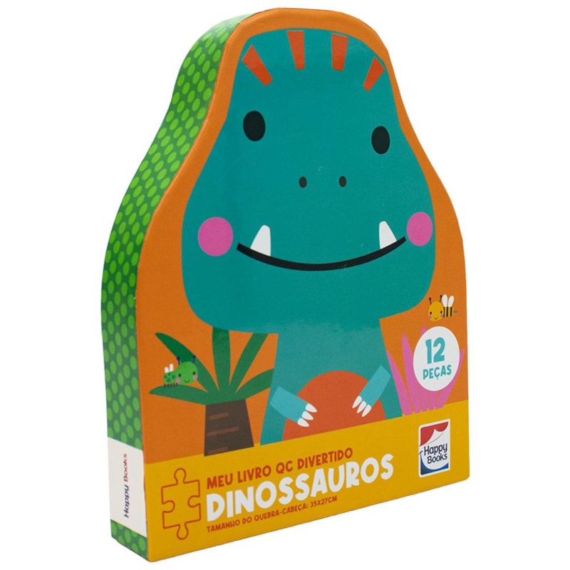 MEU LIVRO QUEBRA-CABEÇA DIVERTIDO: DINOSSAUROS