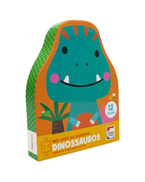 Meu Livro Quebra-cabeça Divertido: Dinossauros