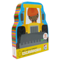 MEU LIVRO QUEBRA-CABEÇA DIVERTIDO: ESCAVADEIRAS