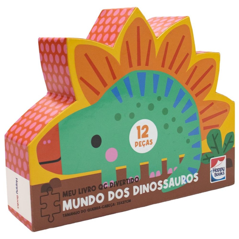 Meu Livro Quebra-cabeça Divertido: Mundo dos Dinossauros