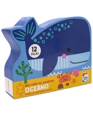 Meu Livro Quebra-cabeça Divertido: Oceano