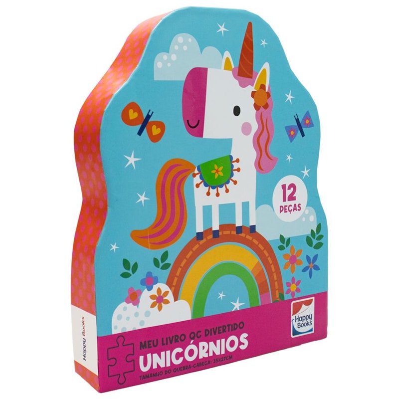 MEU LIVRO QUEBRA-CABEÇA DIVERTIDO: UNICÓRNIOS