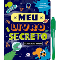 Meu livro secreto - É proibido abrir!: Com uma caneta de tinta invisível