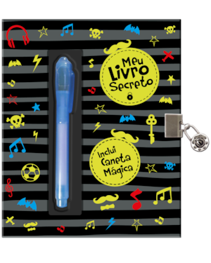 MEU LIVRO SECRETO: PRETO
