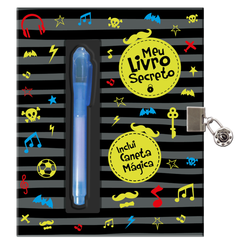 MEU LIVRO SECRETO: PRETO