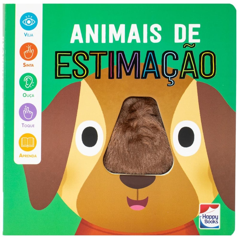 MEU LIVRO SENSORIAL: ANIMAIS DE ESTIMAÇÃO