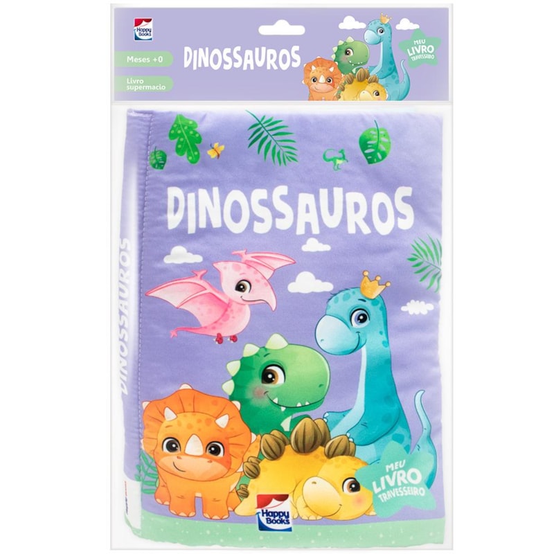 MEU LIVRO-TRAVESSEIRO: DINOSSAUROS