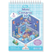 Meu mini cenário 3D: Azul