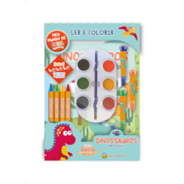 Meu mundo de cores - dinossauro para colorir: meu mundo de cores
