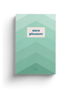 MEU PLANNER 2024 - CAPA ROSA COM ONDULAÇÕES