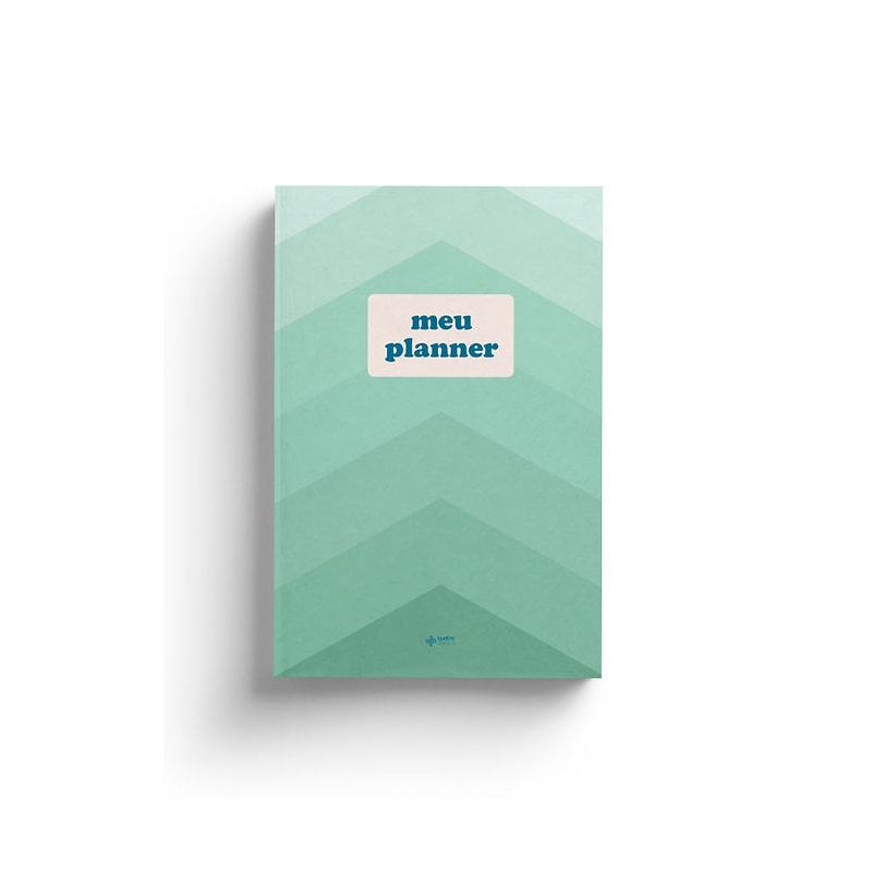 MEU PLANNER 2024 - CAPA ROSA COM ONDULAÇÕES