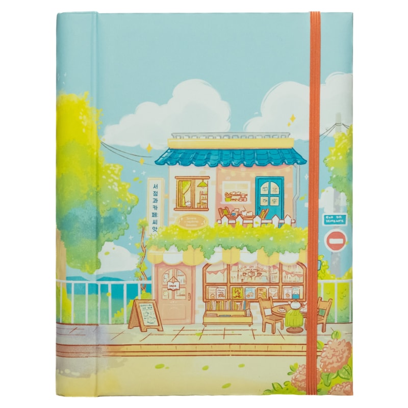 MEU PLANO PERFEITO: FLORESCER, PLANNER SEM DATA PARA ADOLESCENTES COM CAPA ALMOFADADA E ESPIRAL OCULTO, CAPA DORAMA | PLANNER 2026