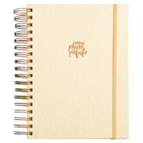 MEU PLANO PERFEITO, PLANNER SEM DATA, CAPA CREME | PLANNER 2026