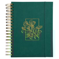 MEU PLANO PERFEITO, PLANNER SEM DATA, CAPA VERDE TECIDO SOBRE CAPA DURA | PLANNER 2026