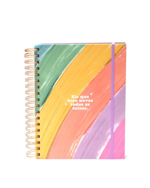 MEU PLANO PERFEITO, PLANNER SEM DATA COM CAPA DURA, ESPIRAL DUPLO, CAPA PASTEL | PLANNER 2026