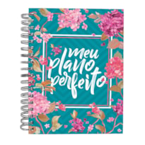 MEU PLANO PERFEITO, PLANNER SEM DATA COM ESPIRAL DUPLO, CAPA FLORES (4ª EDIÇÃO) | PLANNER 2027