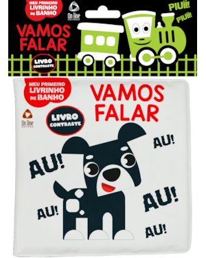 MEU PRIMEIRO LIVRINHO CONTRASTE DE BANHO - CACHORRINHO