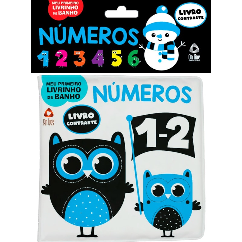 MEU PRIMEIRO LIVRINHO CONTRASTE DE BANHO - NÚMEROS