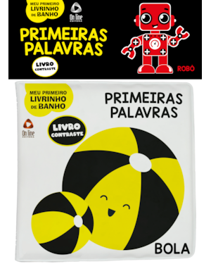 MEU PRIMEIRO LIVRINHO CONTRASTE DE BANHO - PRIMEIRAS PALAVRAS