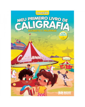 MEU PRIMEIRO LIVRO DE CALIGRAFIA - ALFABETO CURSIVA