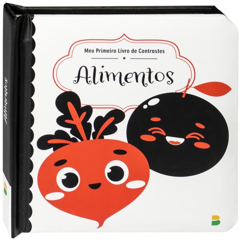 MEU PRIMEIRO LIVRO DE CONTRASTES: ALIMENTOS