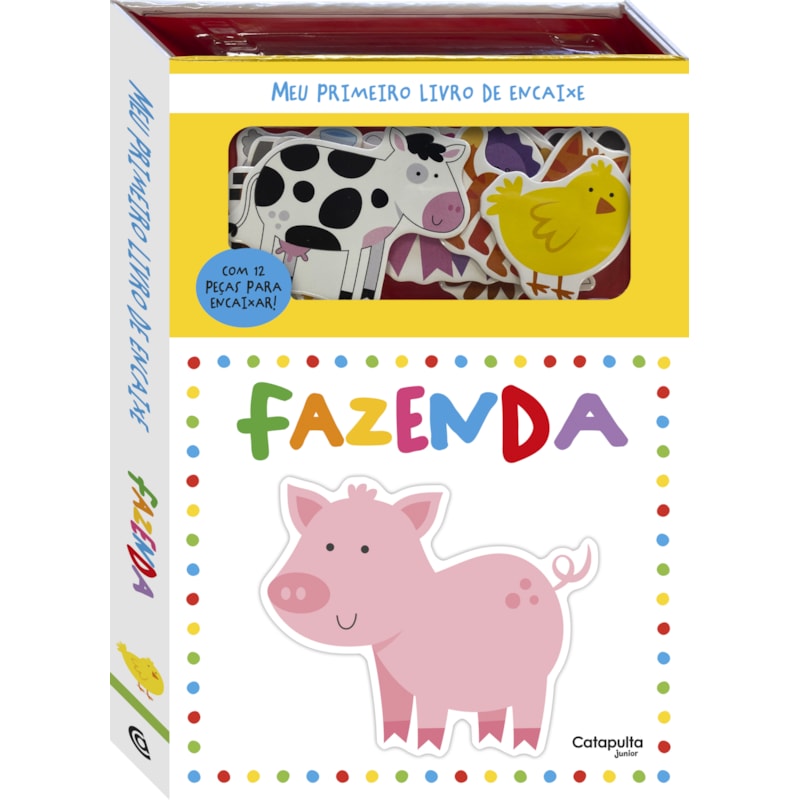 MEU PRIMEIRO LIVRO DE ENCAIXE: FAZENDA