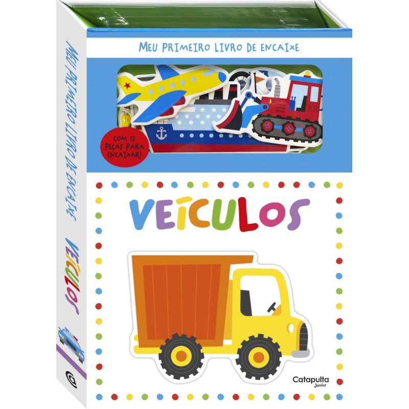 MEU PRIMEIRO LIVRO DE ENCAIXE: VEÍCULOS
