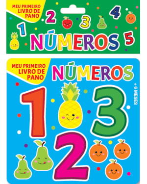 MEU PRIMEIRO LIVRO DE PANO - NUMERAIS