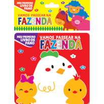 MEU PRIMEIRO LIVRO DE PANO - VAMOS PASSEAR NA FAZENDA