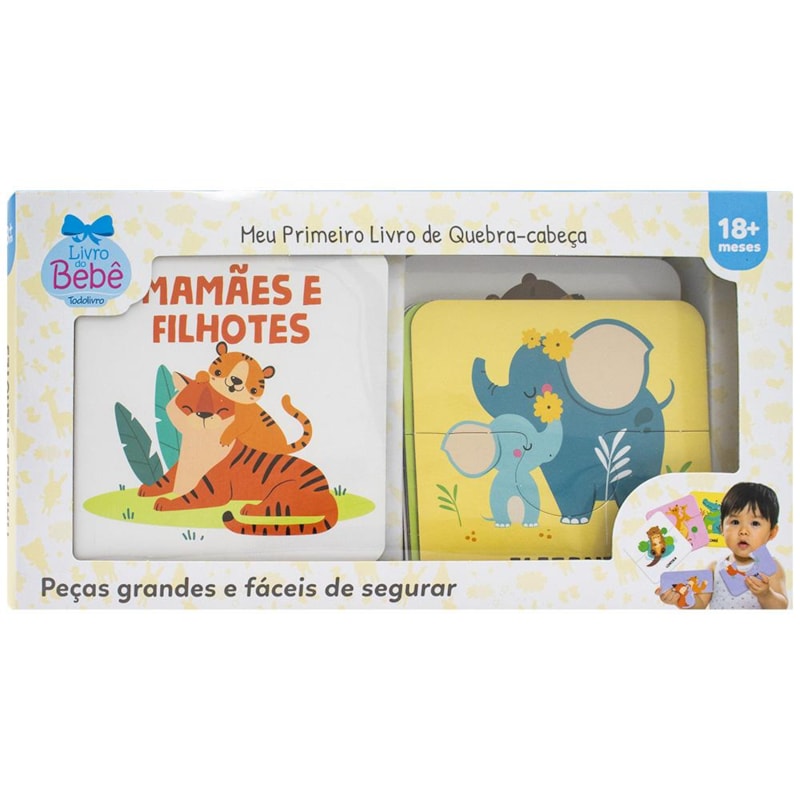 Meu Primeiro Livro de QC: Mamãe e Filhotes