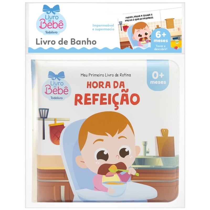 MEU PRIMEIRO LIVRO DE ROTINA: HORA DA REFEIÇÃO