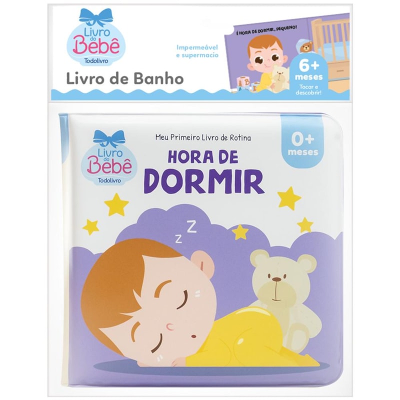MEU PRIMEIRO LIVRO DE ROTINA: HORA DE DORMIR