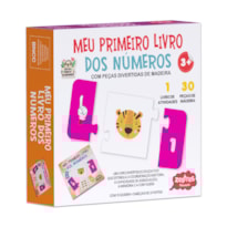 MEU PRIMEIRO LIVRO DOS NÚMEROS COM PEÇAS DE MADEIRA