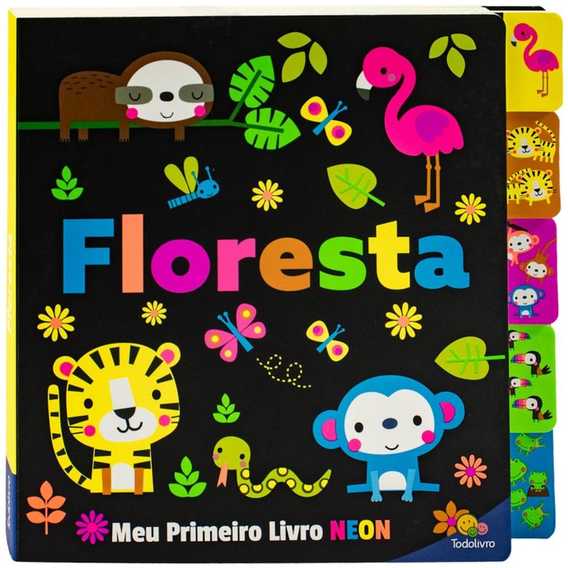 MEU PRIMEIRO LIVRO NEON: FLORESTA