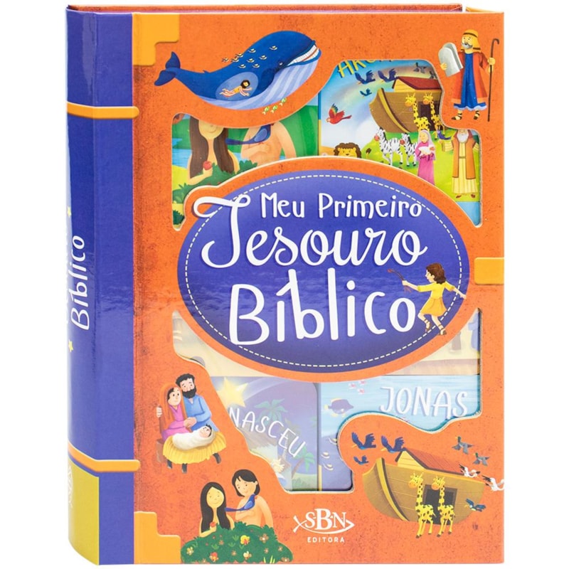 MEU PRIMEIRO TESOURO BÍBLICO: BOX COM 6 UND.