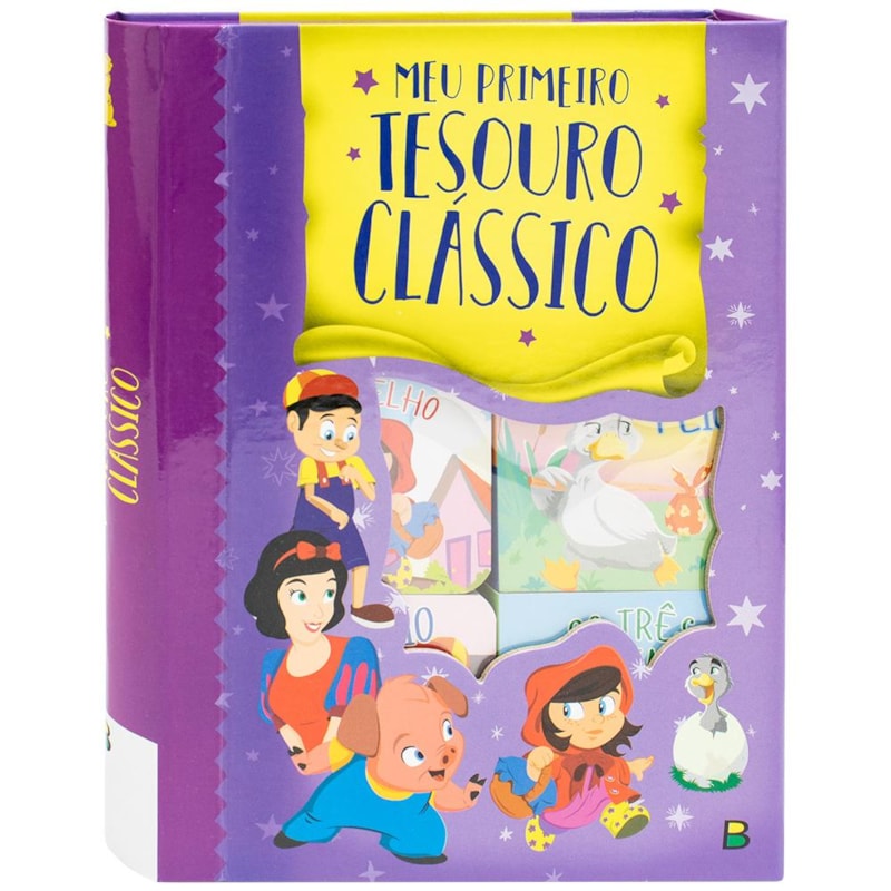 MEU PRIMEIRO TESOURO CLÁSSICO: BOX COM 6 UND.