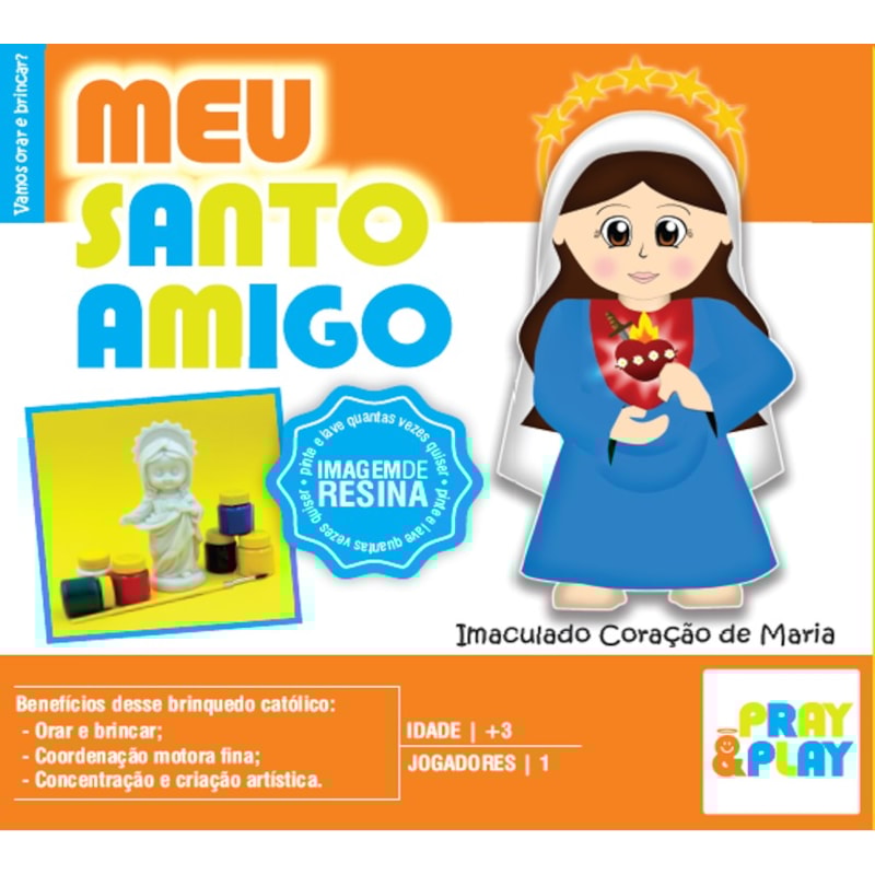 MEU SANTO AMIGO IMACULADO CORAÇÃO DE MARIA