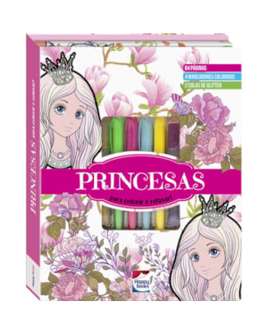 MEU SUPERLIVRO BRILHANTE DE ARTETERAPIA! PRINCESAS