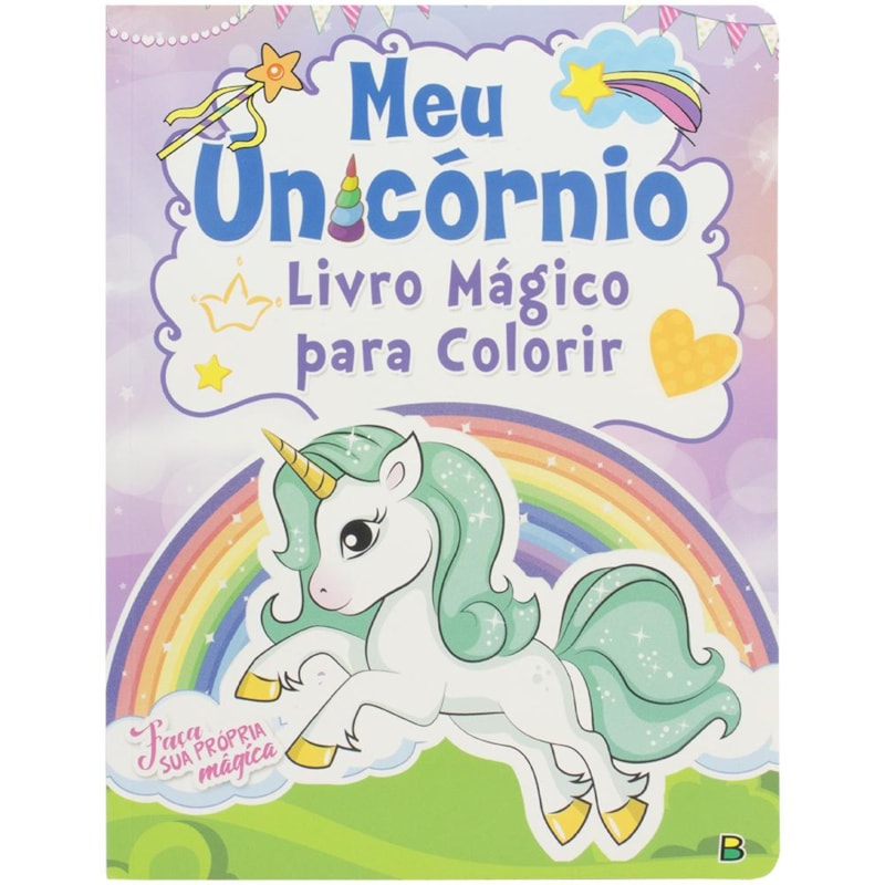 MEU UNICÓRNIO... LIVRO MÁGICO PARA COLORIR