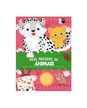 MEUS ADESIVOS DE ANIMAIS - MUITOS PASSATEMPOS E TAMBÉM ADESIVOS PARA COLAR ONDE QUISER!