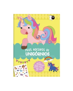 MEUS ADESIVOS DE UNICÓRNIOS - MUITOS PASSATEMPOS E TAMBÉM ADESIVOS PARA COLAR ONDE QUISER!