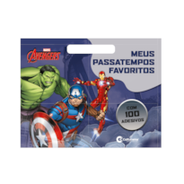 MEUS PASSATEMPOS FAVORITOS COM ADESIVOS - VINGADORES